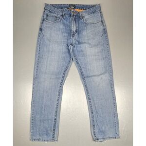 Vintage Quicksilver Jeans Mens‎ 36x31 Relaxed Fit Light Denim Y2k Made In USA